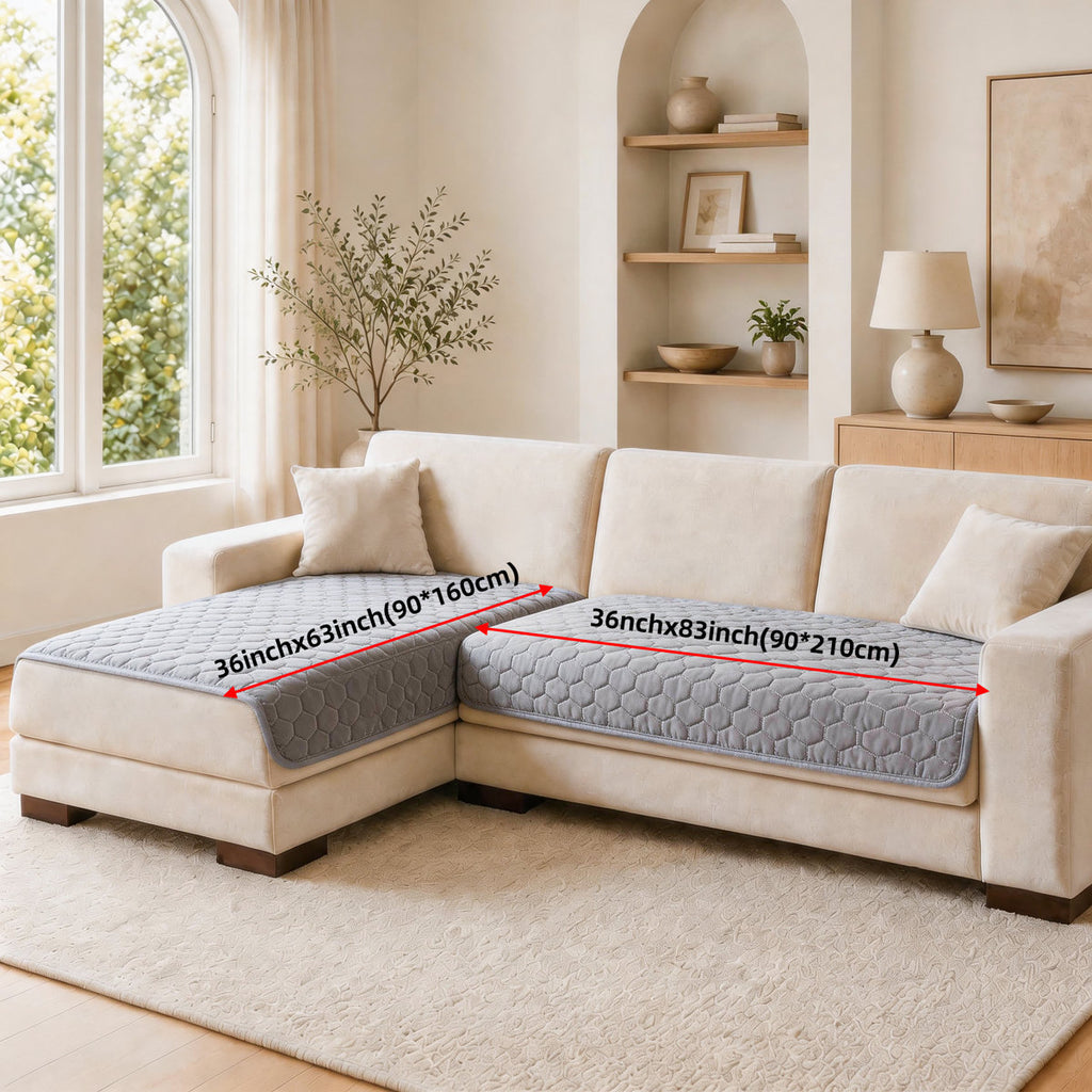 Yantheti A09 plush velvet sofa cover 7