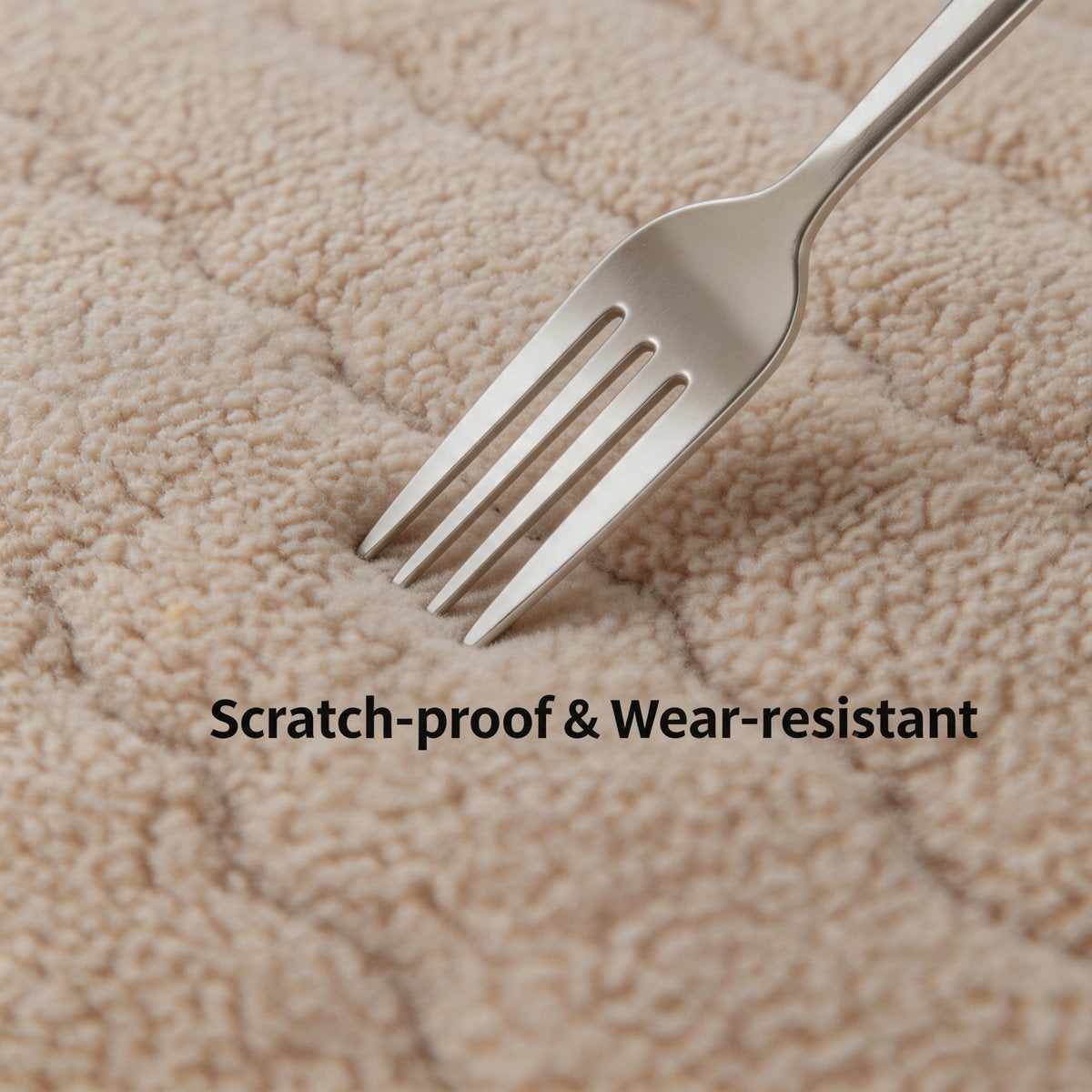 Yantheti A16 textured sherpa sofa cover 4