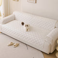 Yantheti A17 diamond plaid sofa cover 1