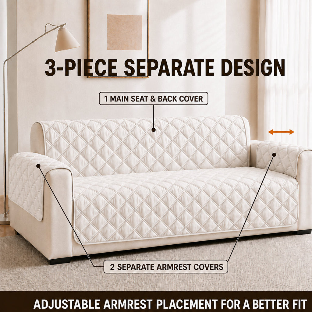 Yantheti A17 diamond plaid sofa cover 2