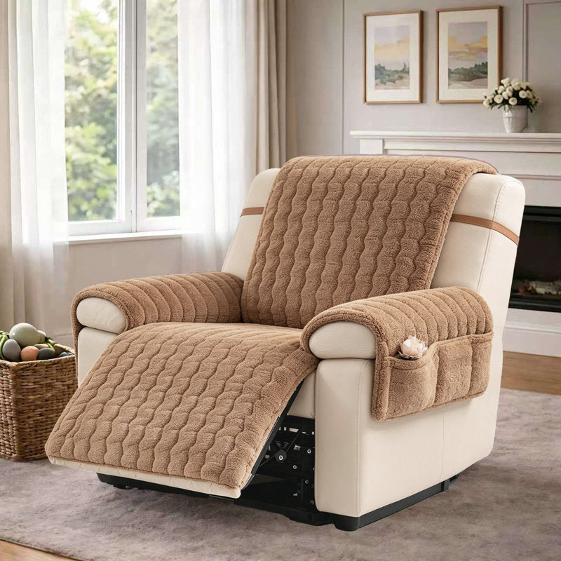 Yantheti C09 Deep Coffee recliner cover