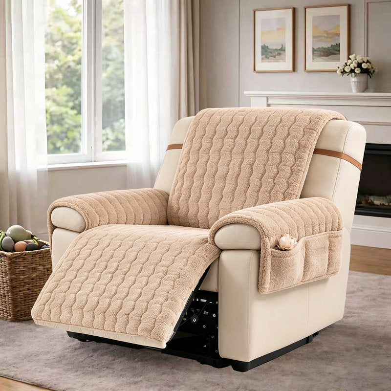 Yantheti C09 Light Coffee recliner cover