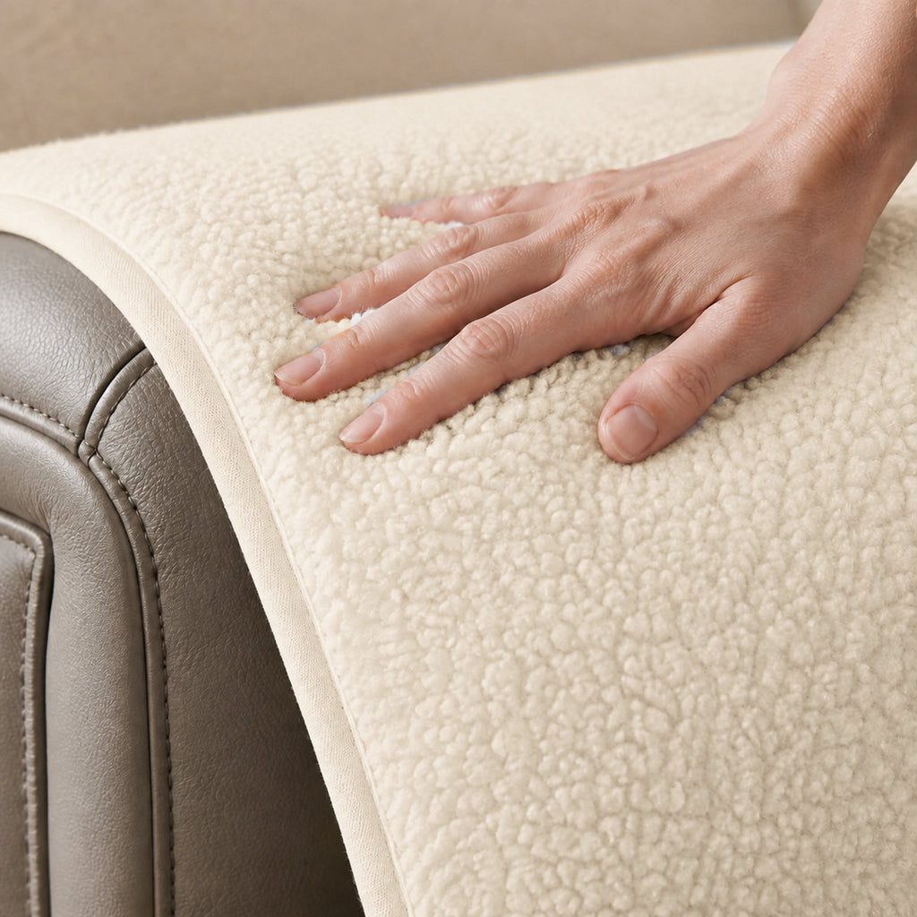 Yantheti C12 sherpa recliner cover 2
