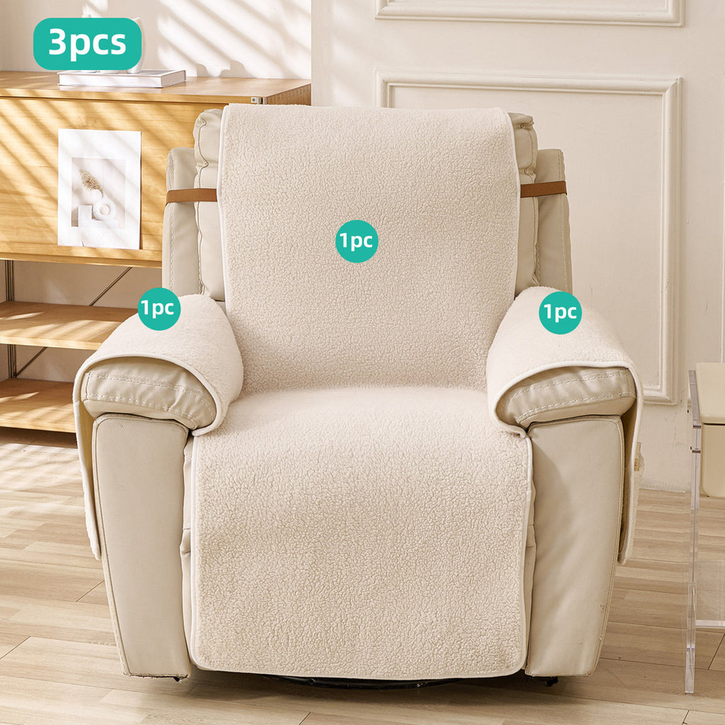 Yantheti C12 sherpa recliner cover 4