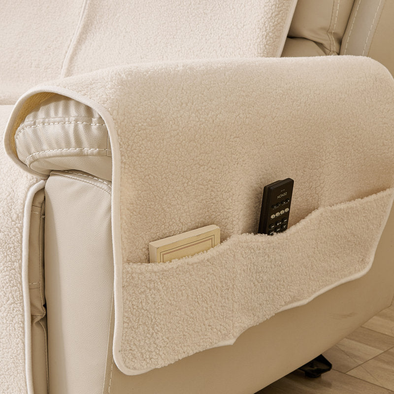 Yantheti C12 sherpa recliner cover 6