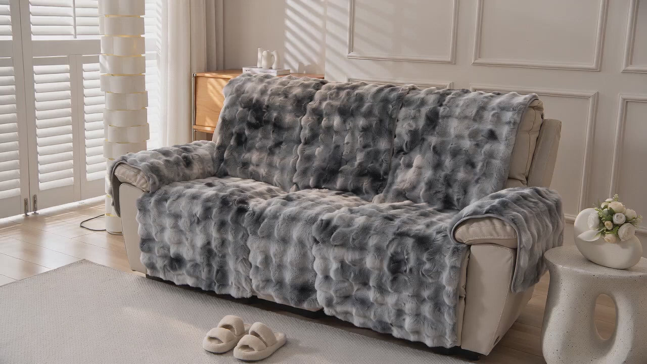 Yantheti C10 plush recliner cover product video